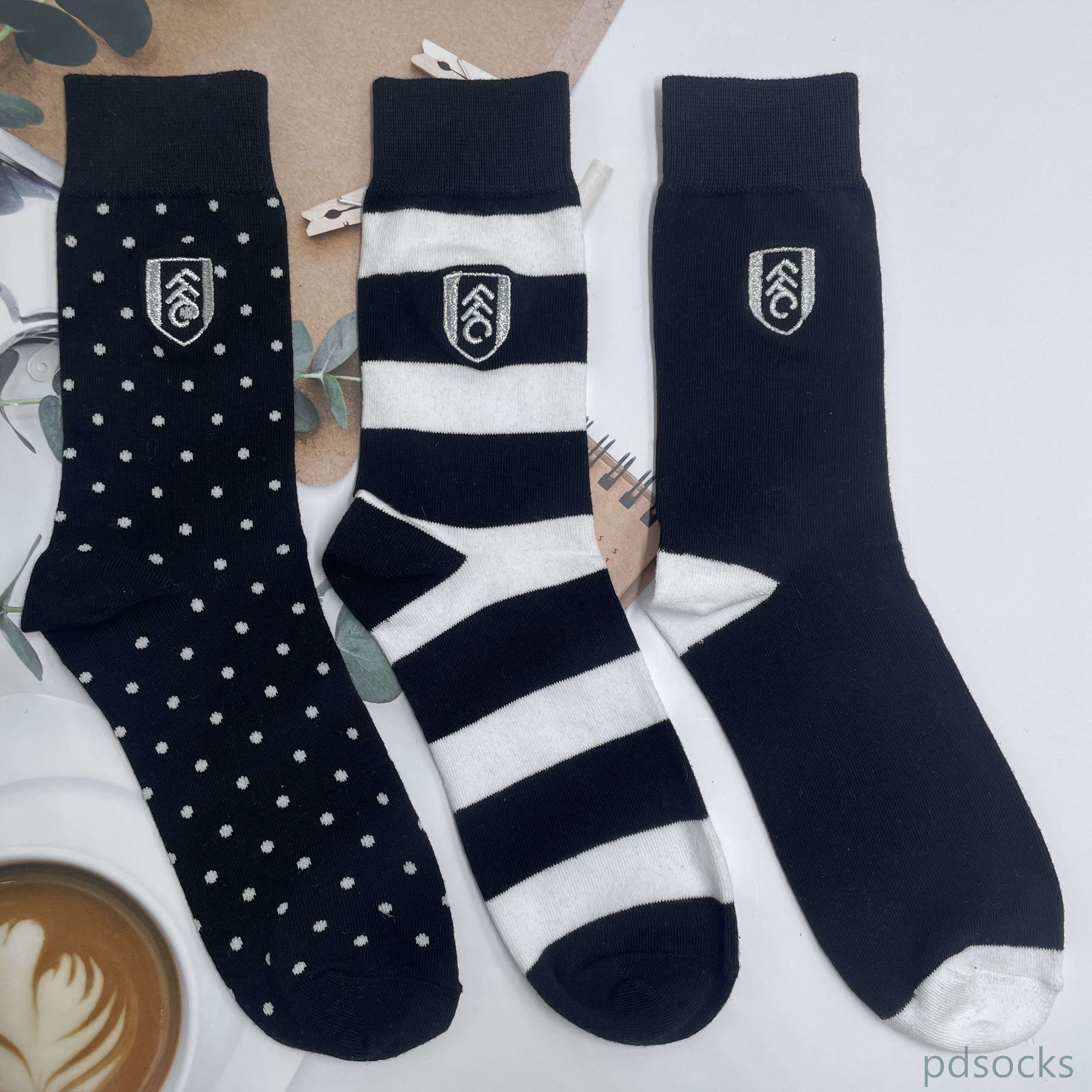 Customized mens high quality soft cotton socks sport sock  3pk 