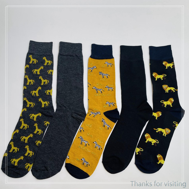 Cutomized Mens Cotton Socks Breathable Fashion High Quality cotton Socks Daily Wear 