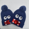 New warm kids cute knitted hat tuque cap accept custom 