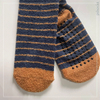 Wholesale kids non-slip cosy socks home sock cosy sock stripe cartoon cute child cosy socks 