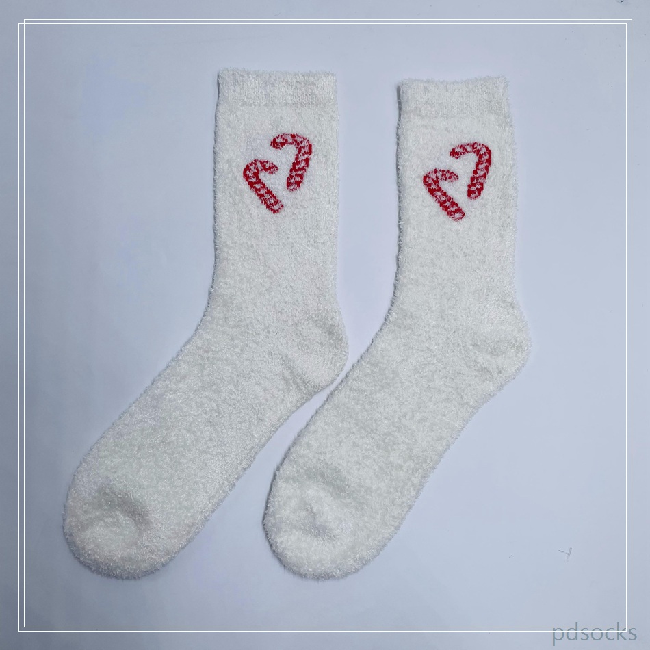 Women Fluffy Socks Feather Yarn Cosy Sock Home Sock