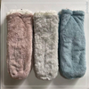 Wholesale hot sale fleece knitted Sherpa sock kids home sock sleep knitted warm sock non-slipper floor socks
