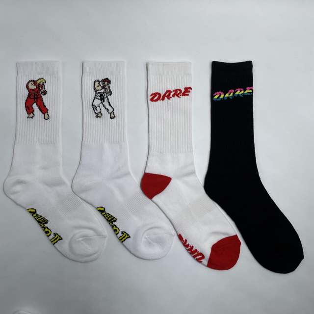 Wholesale Customize game ID Men Sport Socks hot product high quality cotton sport socks 