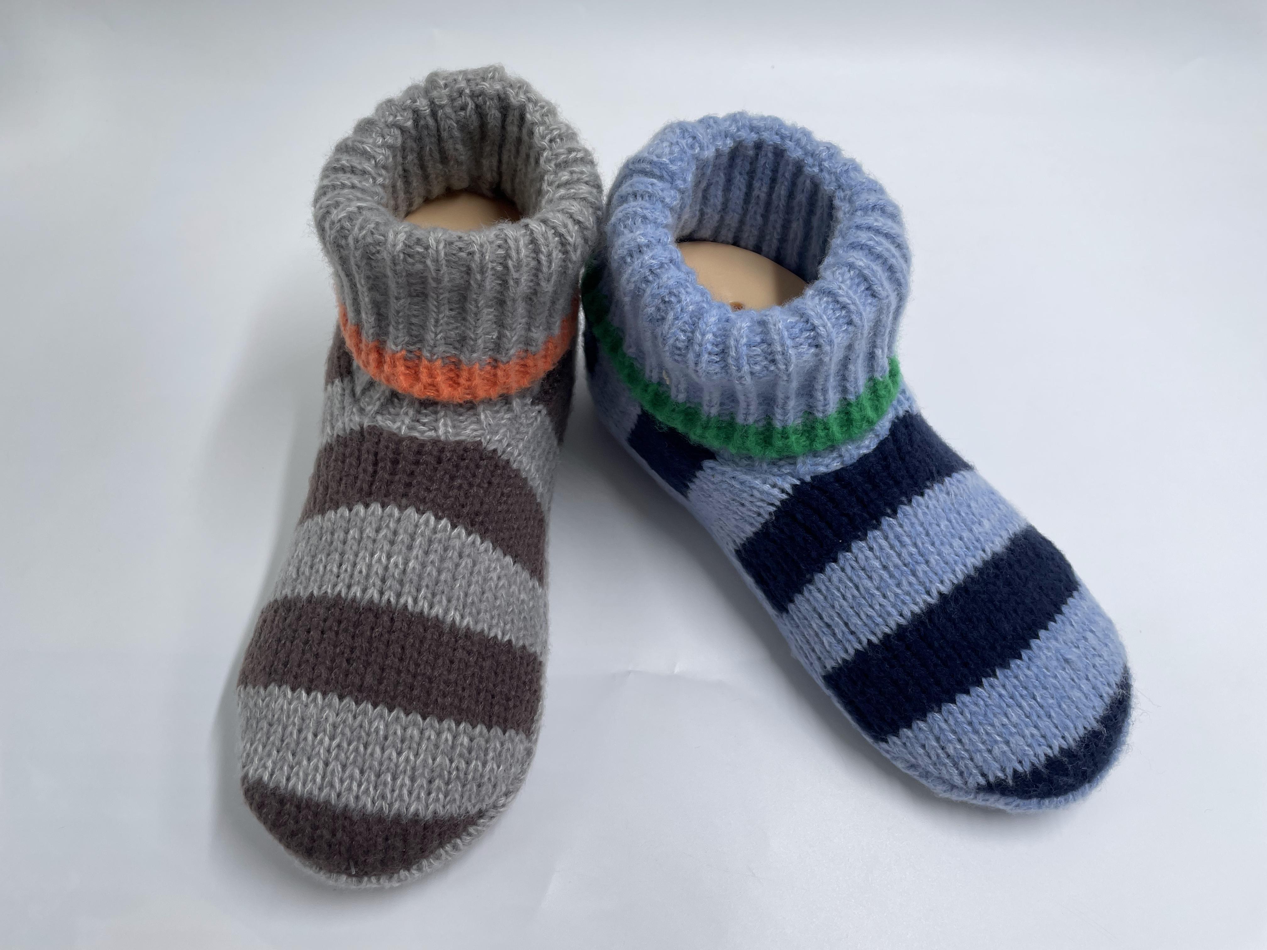 Customized Slipper Sock Thermal Non-slip Floor Socks Knitted Shoes Hot Sale New Style 