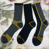 Cutomized Mens recycled cotton socks work sock 