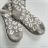 Wholesale double layer cosy sock feather yarn inside knitted home sock women socks 