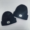 New warm ski cap with lights accept custom 