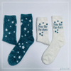 Wholesale women feather yarn cosy socks home socks fuzzy sock 
