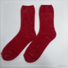 Wholesale Women Red Chenille Cosy Socks Home Socks 