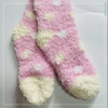 Wholesale kids non-slip super soft microfiber cosy socks 