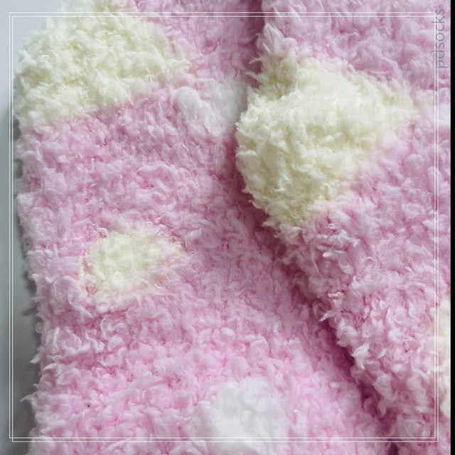 Wholesale kids non-slip super soft microfiber cosy socks 