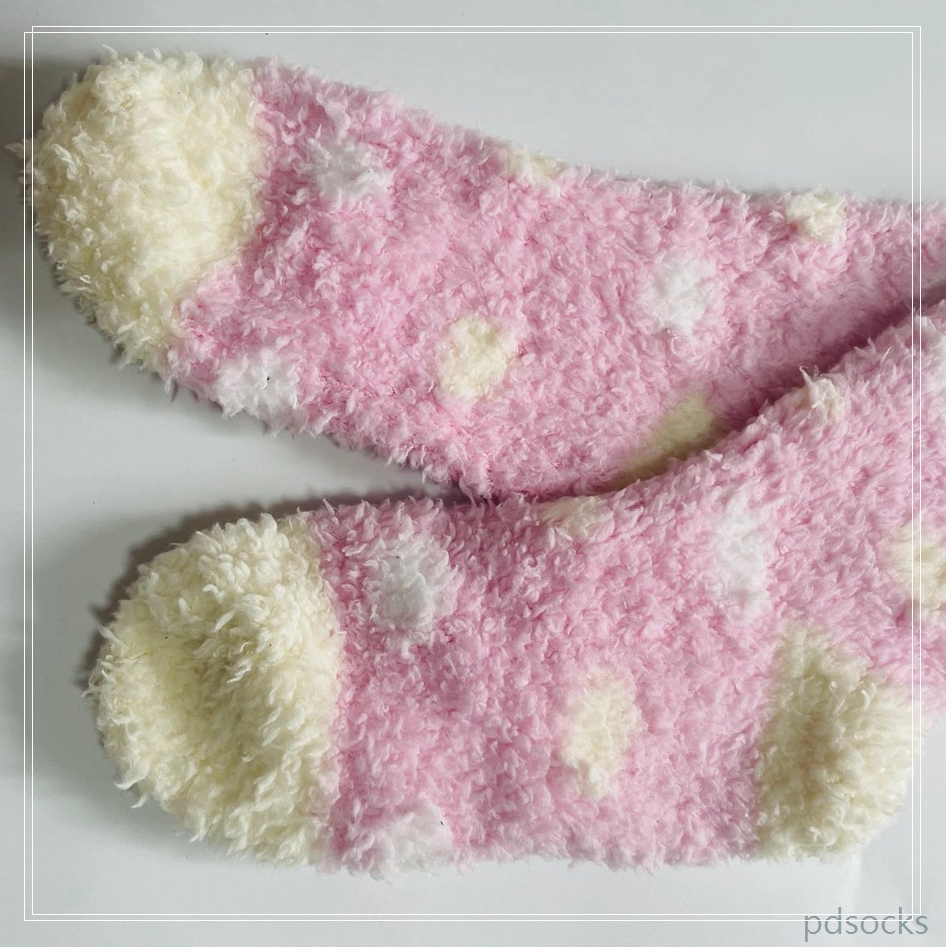 Wholesale kids non-slip super soft microfiber cosy socks 