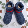 Wholesale home shoes boots shoes Slipper Sock Thermal Non-slip Floor Socks Knitted Shoes