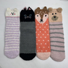 Wholesale cartoon microfiber cosy sock home sock non-slip indoor sock 3D Ear Series