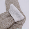 Wholesale hot sale super soft polyester double layer cosy sock thermal socks women socks 