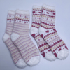 Wholesale Hot Sale Fuzzy Cosy Socks feather yarn cosy socks 