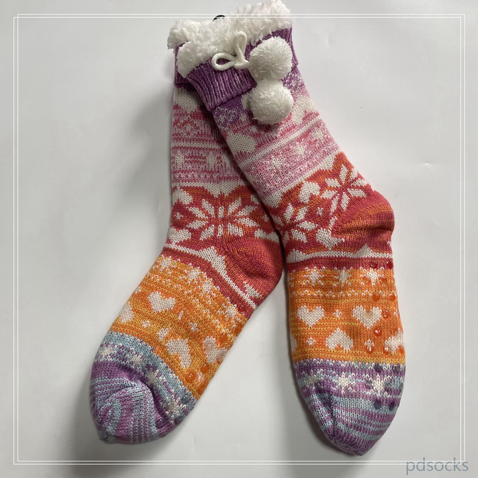 Wholesale Sherpa Socks thick cosy home socks Cosy Double Layer Floor Socks Home Socks Hot sale