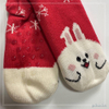 Wholesale thick knitted home socks snowman Cosy Double Layer Floor Socks Hot sale 