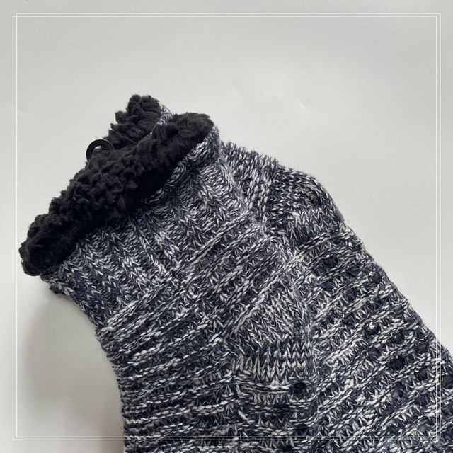 HOT sale short Knitted Slipper Home Socks Cosy Double Layer Thick Warm Sock cosy sock 