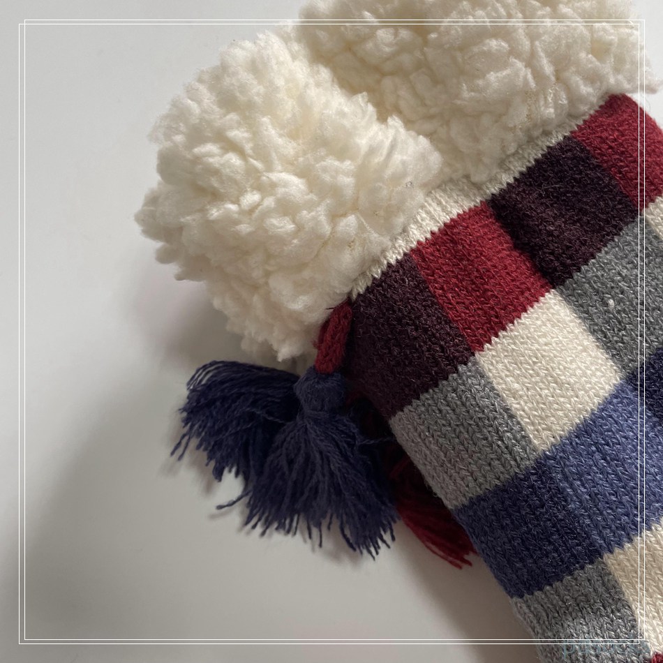 wholesale sherpa socks double layer home socks non-slip winter floor socks 