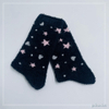Wholesale women feather yarn star and moon cosy socks home socks 