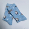 Wholesale long feather yarn Cosy Socks Home Socks fuzzy sock penguin