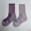 Hot Sale High Quality Reverse Knitted Sock Kids Purple Wool Socks Factory Purple 
