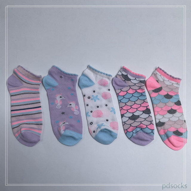 Wholesael Customized Colorful Daily Wear Ankle Sock Sport Cotton Socks Cotton Socks