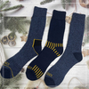 Cutomized Mens recycled cotton socks work sock 3PK 