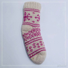 Wholesale snow cotton lining series sherpa thick cotton lining slipper socks