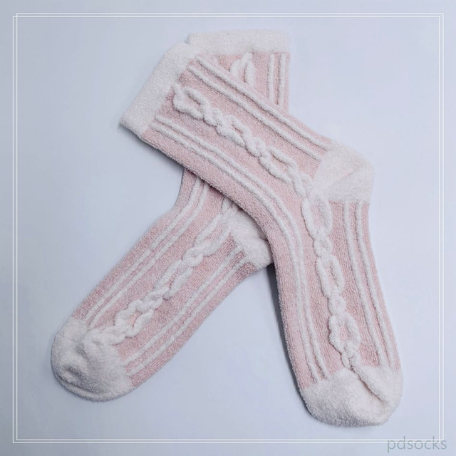 Wholesale Microfiber knitted super soft polyester Cosy Sock Home Sock Super Soft Cosy Sock 