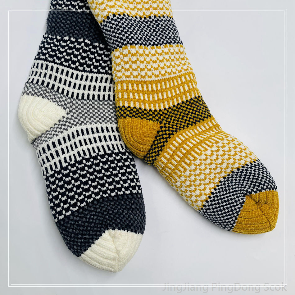 Wholesale chenille Cotton fleece non - slip floor socks home sock cotton fleece socks stockings 