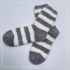 Wholesale super soft microfiber cosy warm sock stripe home sock 