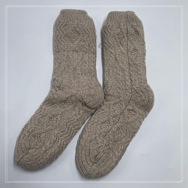 Wholesale super soft cotton lining sherpa socks non-slip home sock double layer sock 