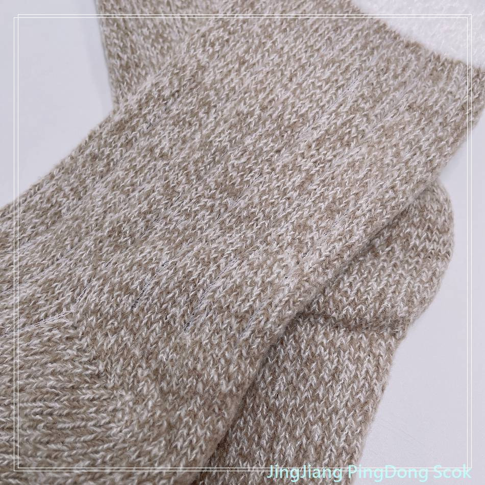 Wholesale hot sale super soft polyester double layer cosy sock thermal socks women socks 