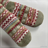 Wholesale thick winter home socks cosy knitted home socks snowman Cosy Double Layer Floor Socks Hot sale 