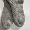Wholesale color gray yarn cosy Knitted Slipper Home Socks Cosy Double Layer Thick Warm Sock cosy sock 