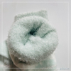 Wholesale double layer cosy sock feather yarn inside knitted home sock 