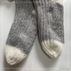 Wholesale hot sale fleece lining knitted home socks women sock 