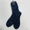 Wholesale and custom colored dot feather yarn knitted warm home socks