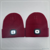 New warm ski cap with lights accept custom 
