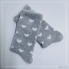 Wholesale long feather yarn Cosy Socks Home Socks fuzzy sock heart 