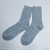 Wholesale wool knitted yarn women warm socks customized color 
