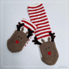 Wholesale super soft microfiber yarn Cosy Socks Home Socks fuzzy sock cozy sleep socks 3D ears deer cartoon sock 