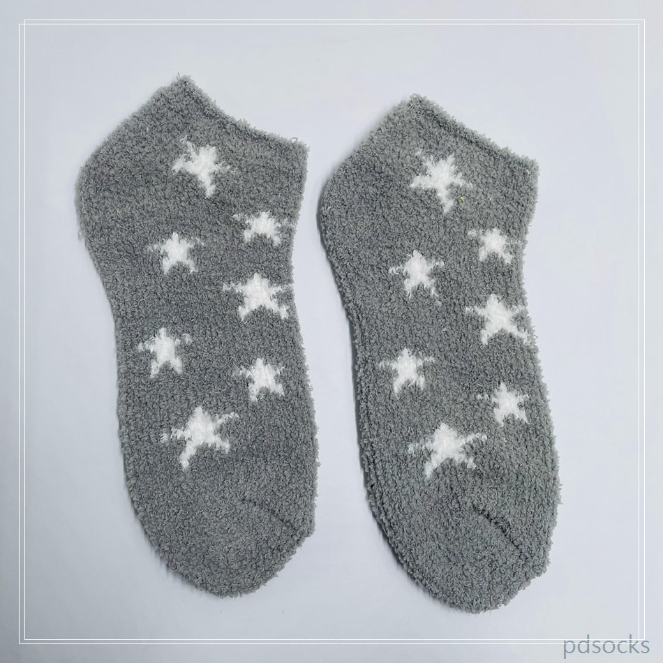 Wholesale mircrofiber ankle cosy socks women sock girl sock home socks warm home socks 2PK 
