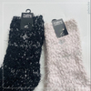 Wholesale popcorn and feather yarn knitted cosy socks thermal thick home socks floor cosy sock 