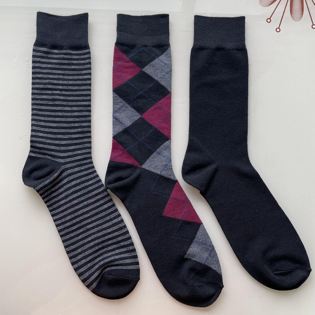 Cutomized Mens Cotton Socks Breathable Fashion High Quality Socks Daily Wear 