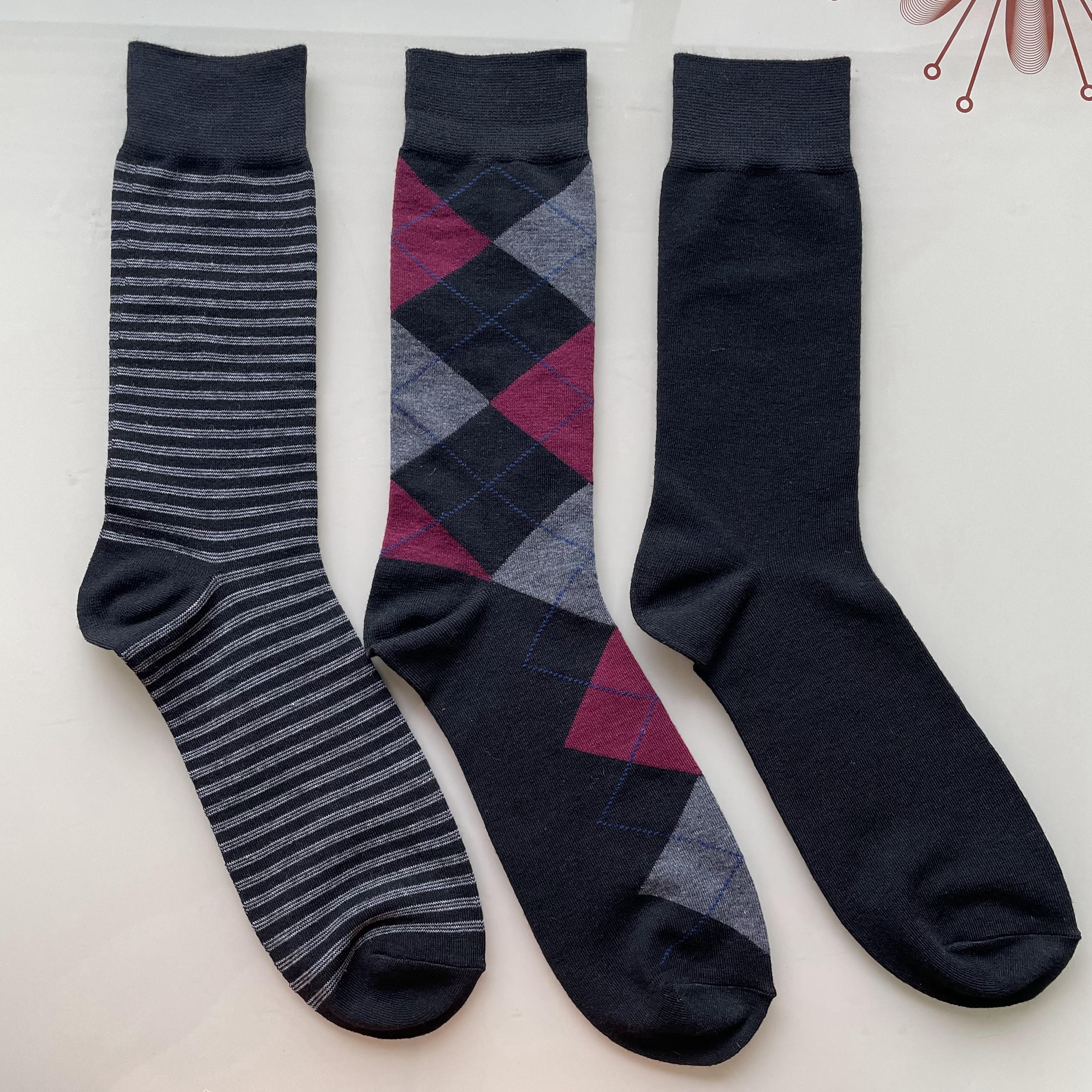 Cutomized Mens Cotton Socks Breathable Fashion High Quality Socks Daily Wear 