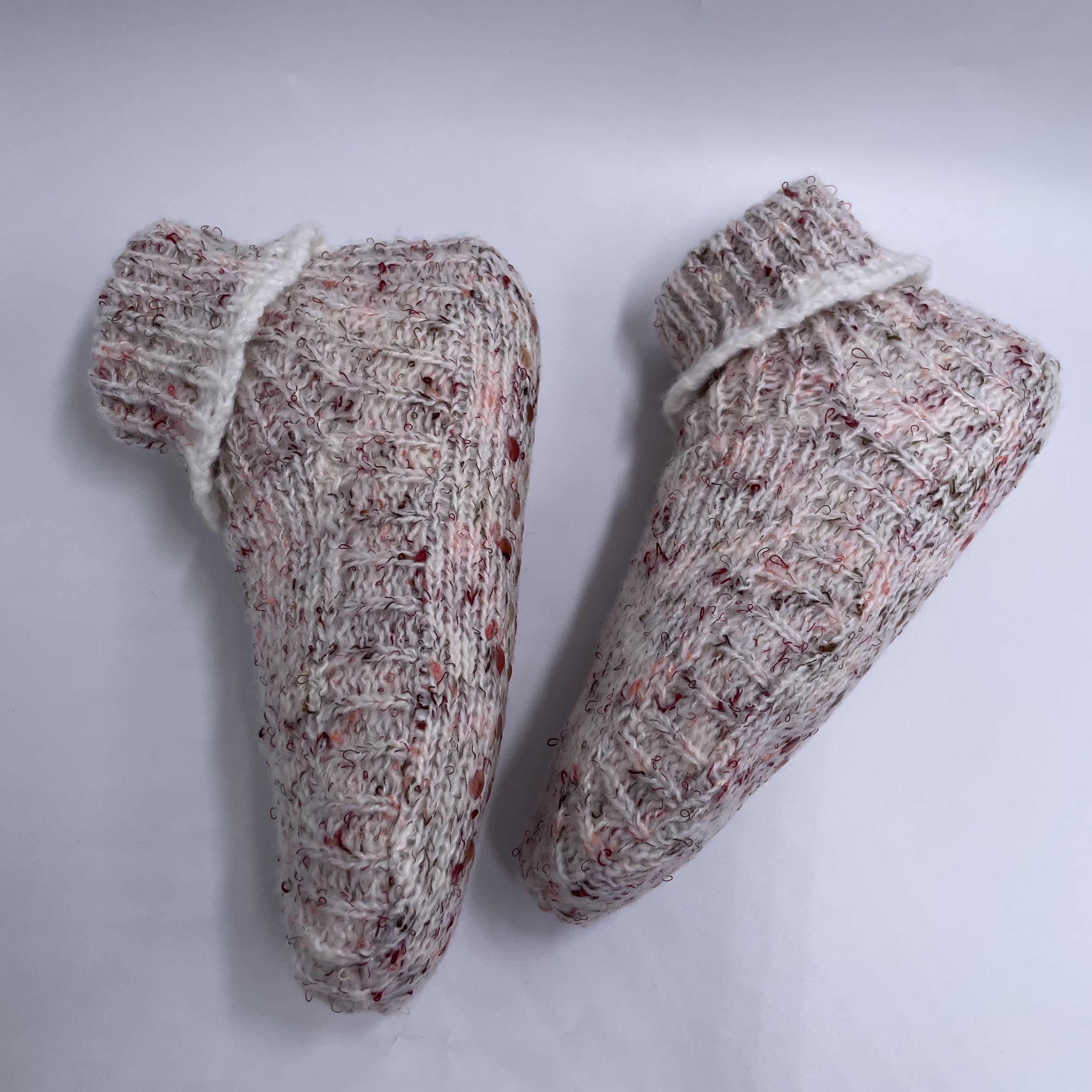 Wholesale home shoes boots Slipper Sock Thermal Non-slip Floor Socks Knitted Shoes