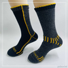 Cutomized Mens recycled cotton socks work sock 